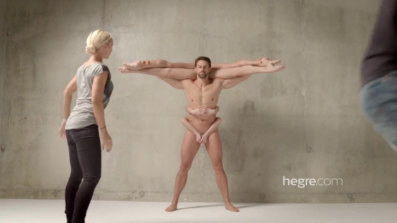 Fabulous Petter Hegre films naked yoga session image picture