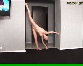 Naked gymnast Margaret